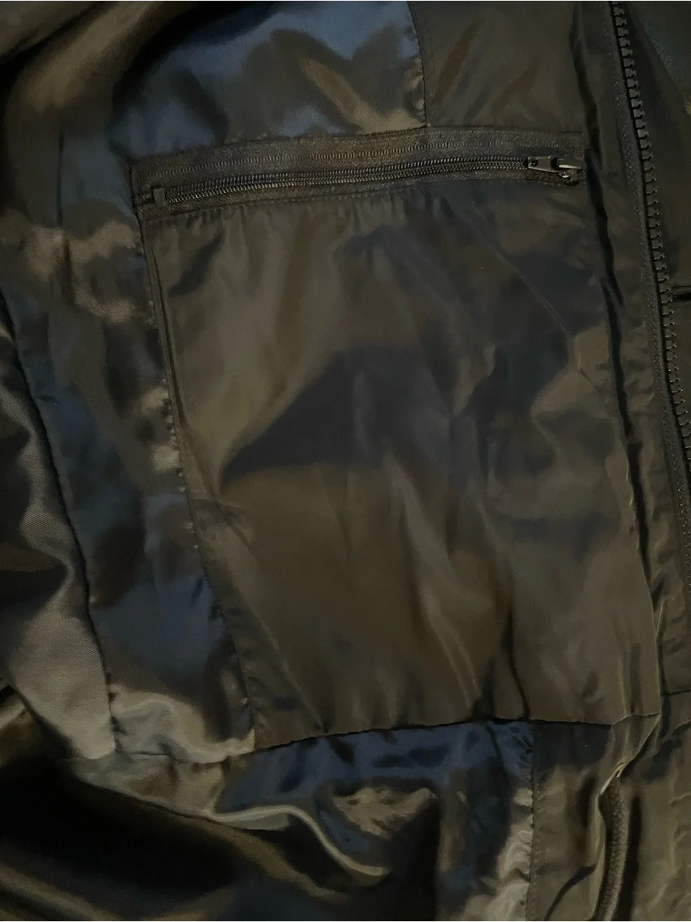 New Michael Kors Black Men's multi pocket Utility Field Jacket military size XL